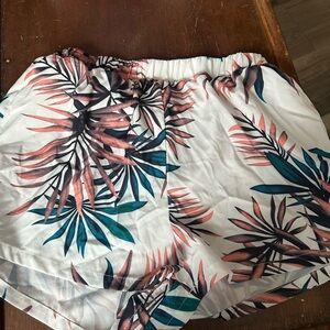 Tropical Print Women's Shorts